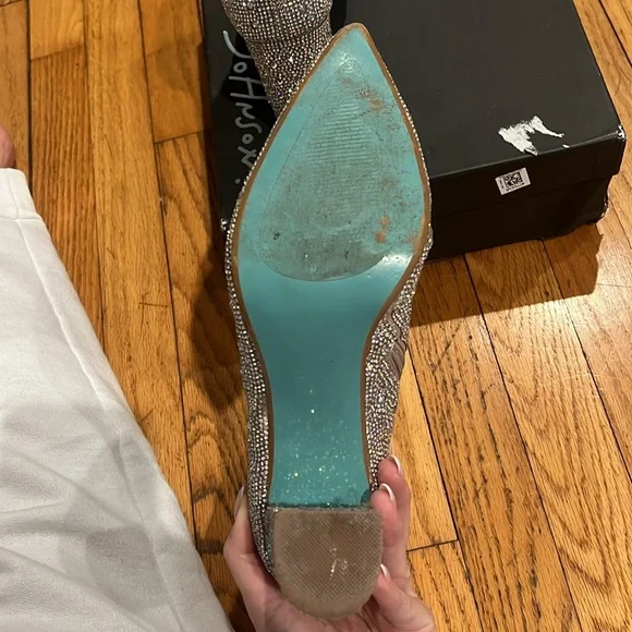 Betsey Johnson Cady Rhinestone boots - Picture 5 of 10